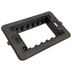 SINTHESI - Enchufe schuko 10/16A + enchufe 10/16A S32 grey