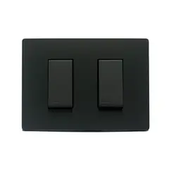 SINTHESI - Interruptor doble conmutador 9/24 armado S33 noir