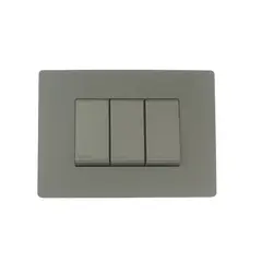 SINTHESI - Interruptor Triple 9/12 Armado S32 Grey