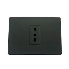 SINTHESI - Enchufe simple 10/16A armado S33 noir