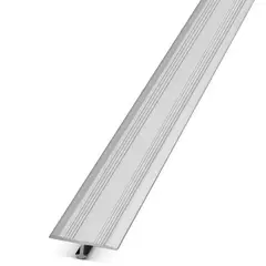 ATRIM - Perfil T Aluminio 20 mm Cromo Mate