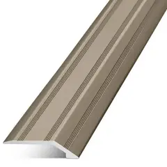 ATRIM - Cubrejunta Aluminio Niquel Mate