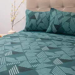 DORAL - Sábana Polar Estampada Deluxe Multicolor