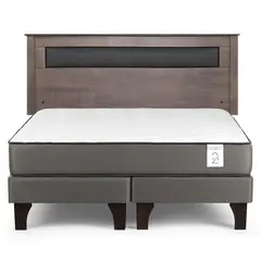 ROSEN - Cama 2 Plazas Europea New Style 2 Plus + Respaldo