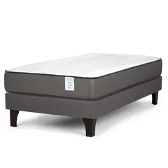 ROSEN - Cama 1 Plaza Europea New Style 2 Plus Gris
