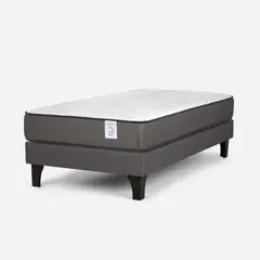 ROSEN - Cama 1.5 Plazas Europea New Style 2 Plus Gris