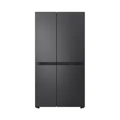 LG - Refrigerador Side by Side No Frost 658 Litros Negro Esencial Matte GS66BPM