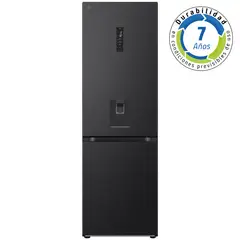 LG - Refrigerador Bottom Freezer No Frost 344 Litros Negro GB37SPT