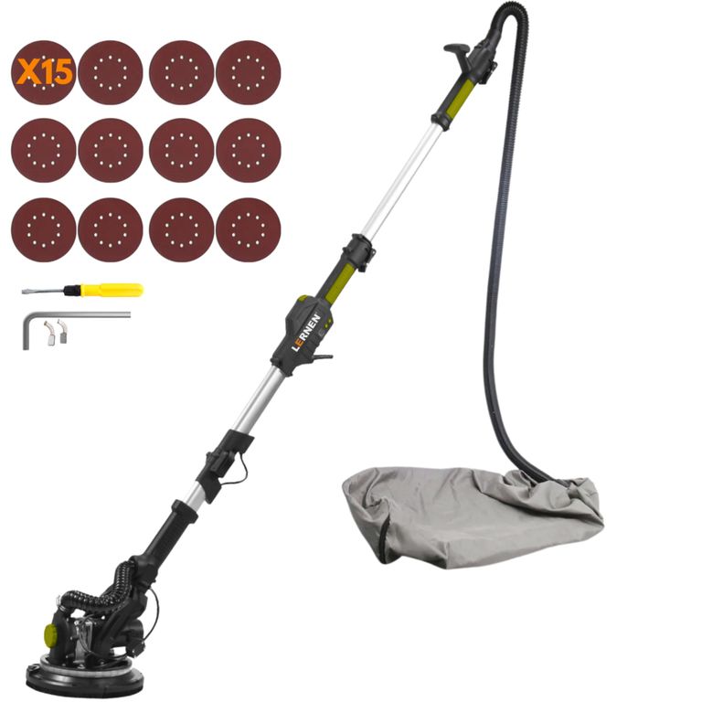 Lijadora de pared, piso y techo industrial 750W