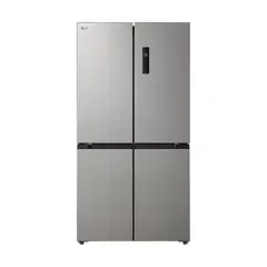 LG - Refrigerador 4 Puertas French Door No Frost 424 Litros Plateado GM47MPZ