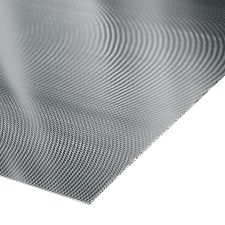 Plancha Policarbonato Alveolar 6 mm 105x290 cm Gris