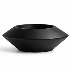 DECOGREEN - Porta Maceta Biobamboo Negro 18X7