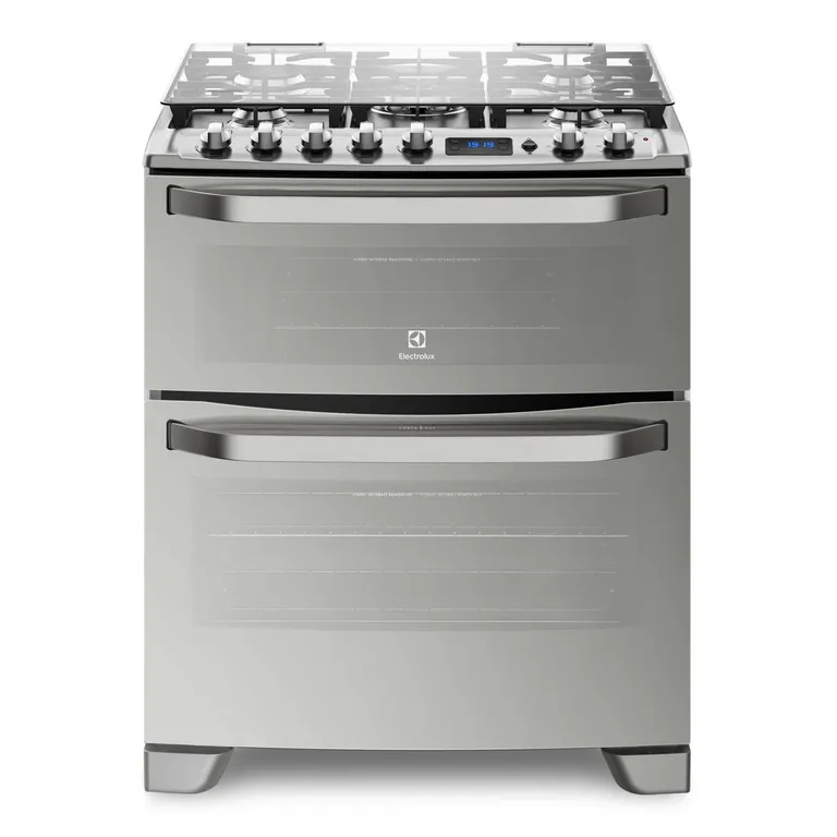 Cocina a Gas 5 Platos Inox 76DXA