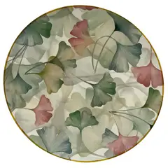 DECOGREEN - Plato Biobamboo Gingko 25 cm