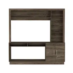 TUHOME - Estante TV 55 " Cantabria COÑAC 180x180x40 cm