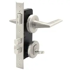 SCANAVINI - Cerradura embutida Cerradura de acceso Manilla Embutida Gris Manilla