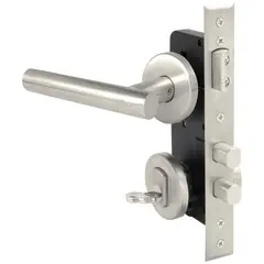 SCANAVINI - Cerradura embutida Cerradura de acceso Manilla Embutida Gris Manilla