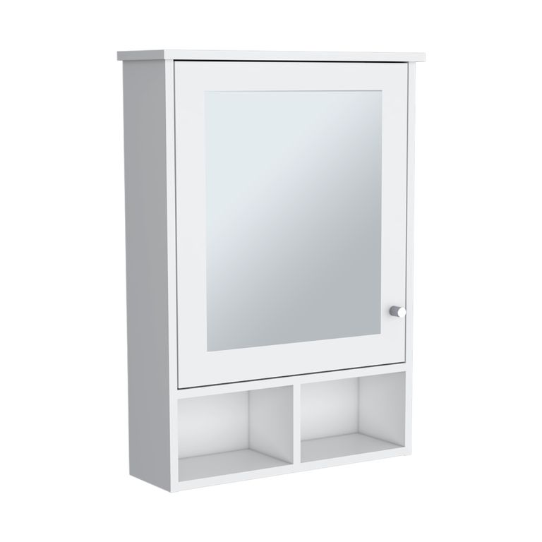 Botiquín De Baño Viña 1 Puerta Con Espejo Para Muro