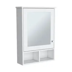 TUHOME - Botiquín De Baño Viña 1 Puerta Con Espejo Para Muro