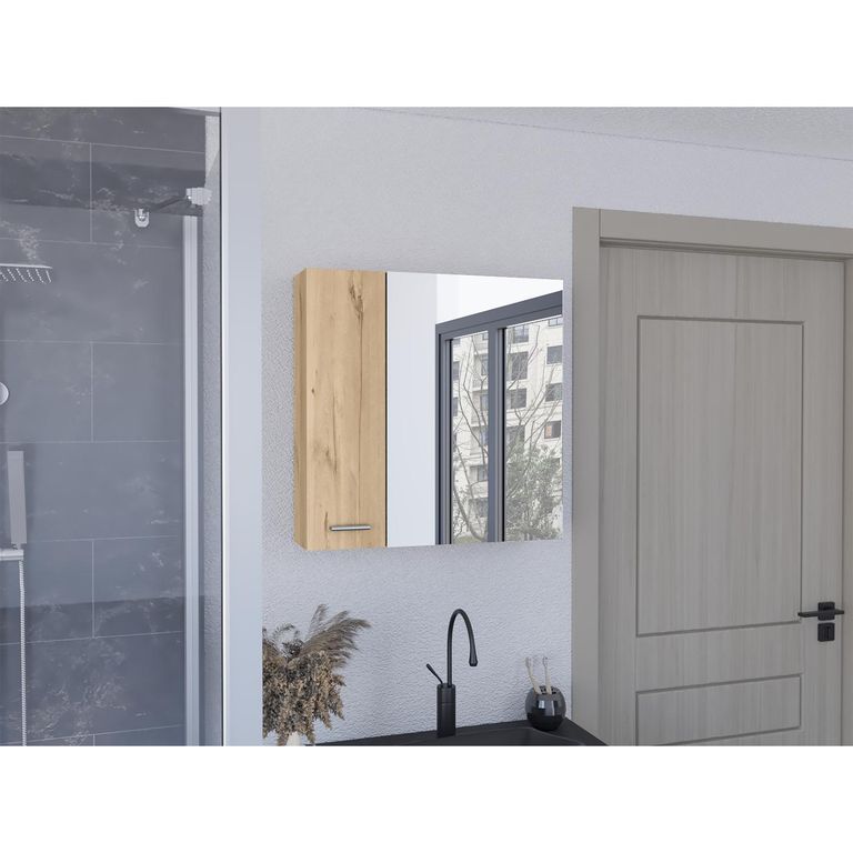 Botiquín Espejo Para Baño 60X60 Cm Barcelona