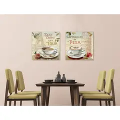 RONDA - Set 2 Canvas Bakery 30x30 cm