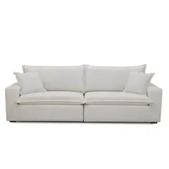 AMUV - Sofá 3 cuerpos Potenza 220x95x93 cm Beige