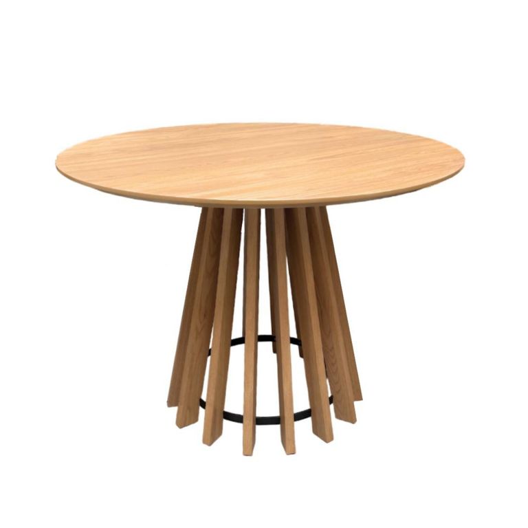 Mesa Comedor 110 Redonda Café 110x77x110 cm