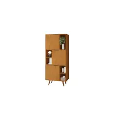 DI PORETTI - Librero Alianca MDF 3 Nivel(es) 63x158x38.5 cm Café