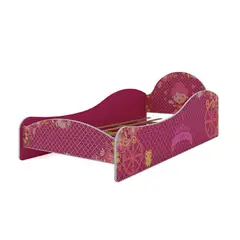 DECOCASA - Cama 1 plaza Princesa Rosada