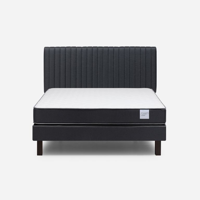 ROSEN Cama 2 plazas Europea Wave Gris
