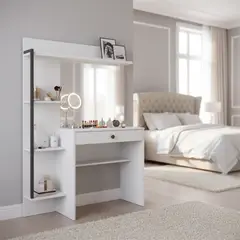 DI PORETTI - Tocador 1 Cajón(es) Encanto 100x150x40 cm Blanco