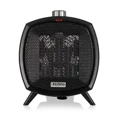 THOMAS - Termoventilador Eléctrico 1500 W TH-CH35 Negro