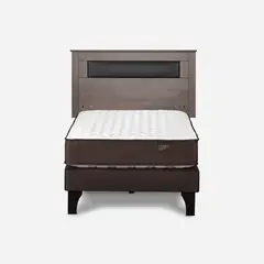ROSEN - Cama 1.5 Plazas Europea New Ergot Café