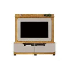 ALTAVISION - Home TV 65 " Vogue Bali Gris Perla/Café 182x188x42 cm