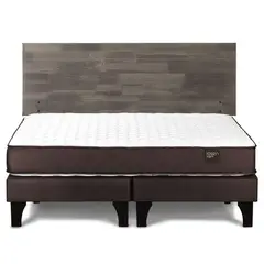 ROSEN - Cama 2 Plazas Europea New Ergo T + Respaldo