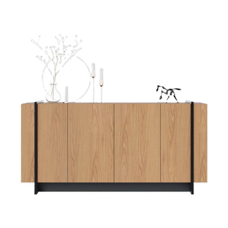 Buffet Copacabana Freijo/Preto 42.5x160x79.7 cm