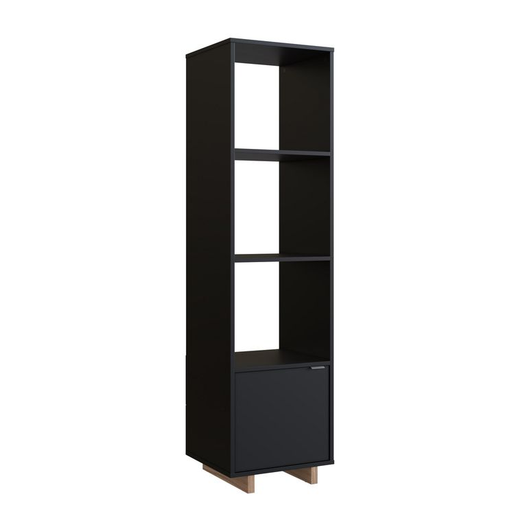 Estante MDP Nivel(es) 39.2x163.5x36 cm Negro