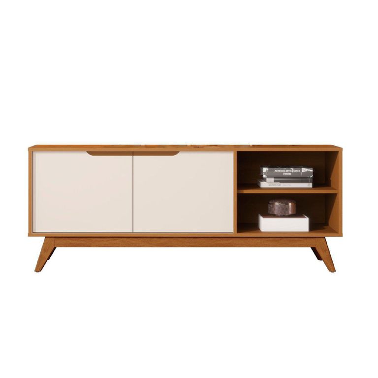Rack TV 50 " Caramelo perla 140x54.5x43 cm