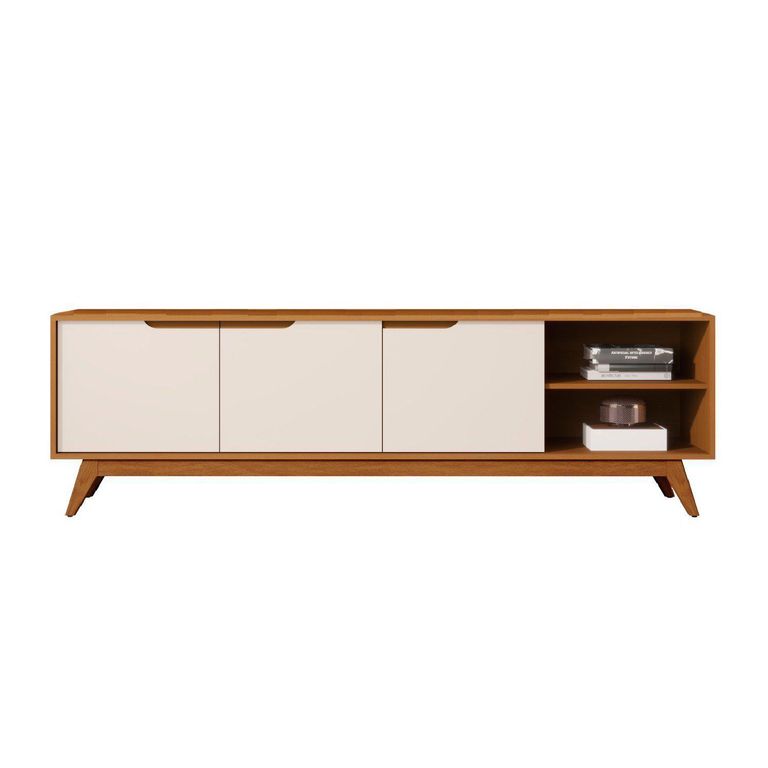 Rack TV 60 " Caramelo perla 180x54.5x43 cm