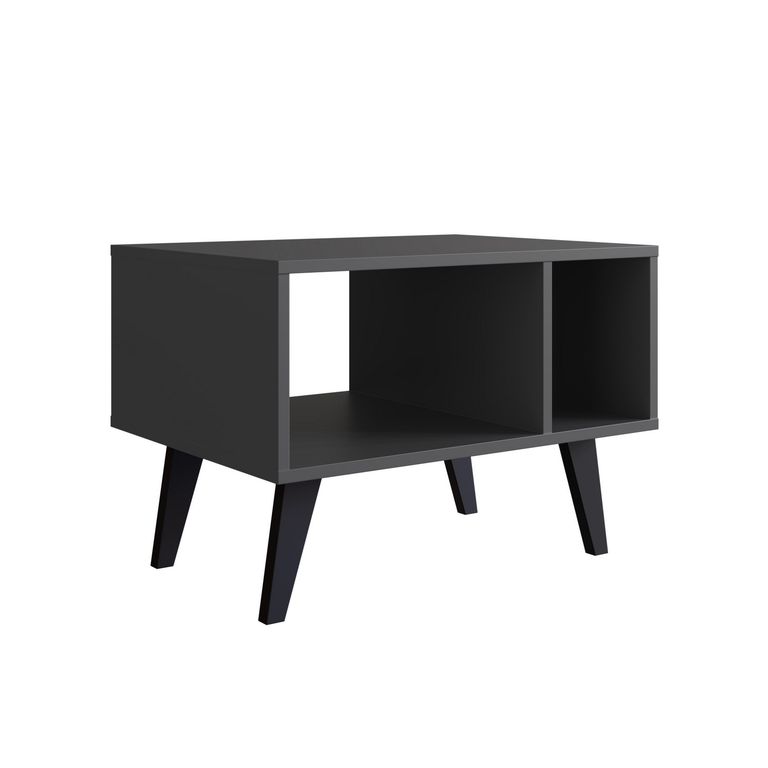 Mesa de centro Gris 44.8x60x43 cm