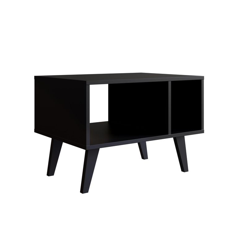 Mesa de centro Negro 44.8x60x43 cm