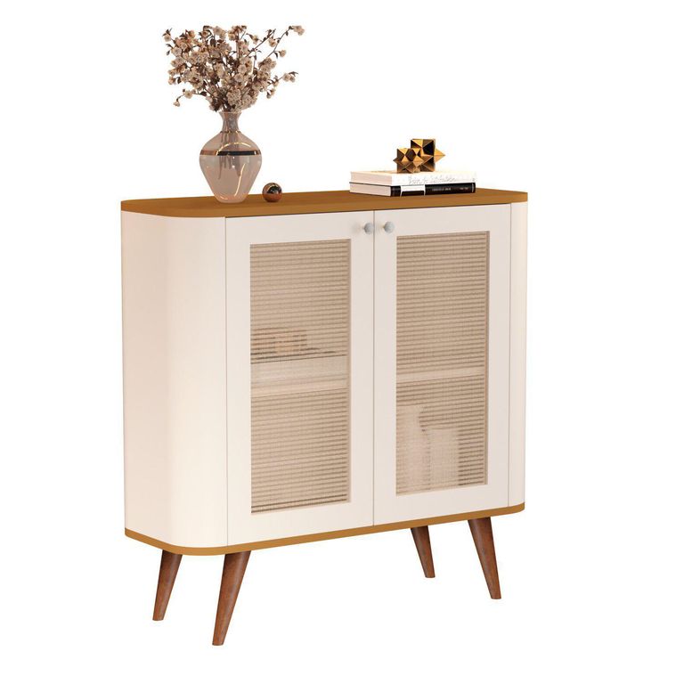 Buffet Perla caramelo 86x36x80 cm