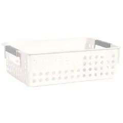 BIANCA HOME - Canasta organizadora perforada
