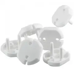 BIANCA HOME - 12 protectores de enchufes niños