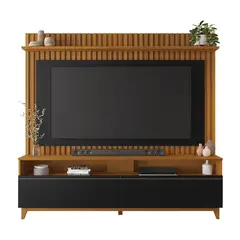 HOME MOBILI - Home TV 65 " Tenoc Cafe/Negro 183x188x38 cm