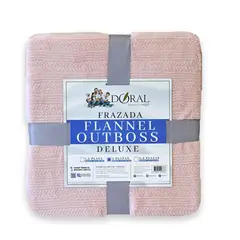 DORAL - Frazada Deluxe 2 plazas Damasco