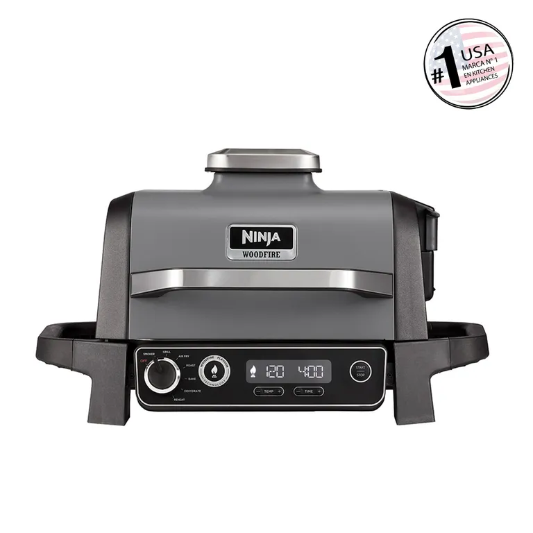 Parrilla con Ahumador Eléctrica 2400 W Negro OG701EU