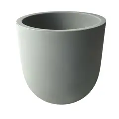 POTTERY - Macetero Rotomoldeo de Polipropileno 55x53 cm Gris