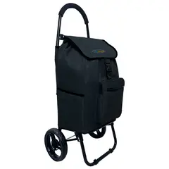 CARRY ALL - Carro de compas plegable Sidney 55 l feria negro