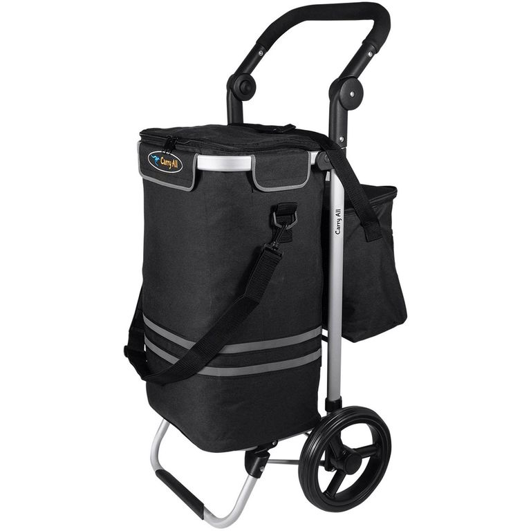 Carro Compras Plegable Feria Perth 52 Litros Capacidad 60 Kg